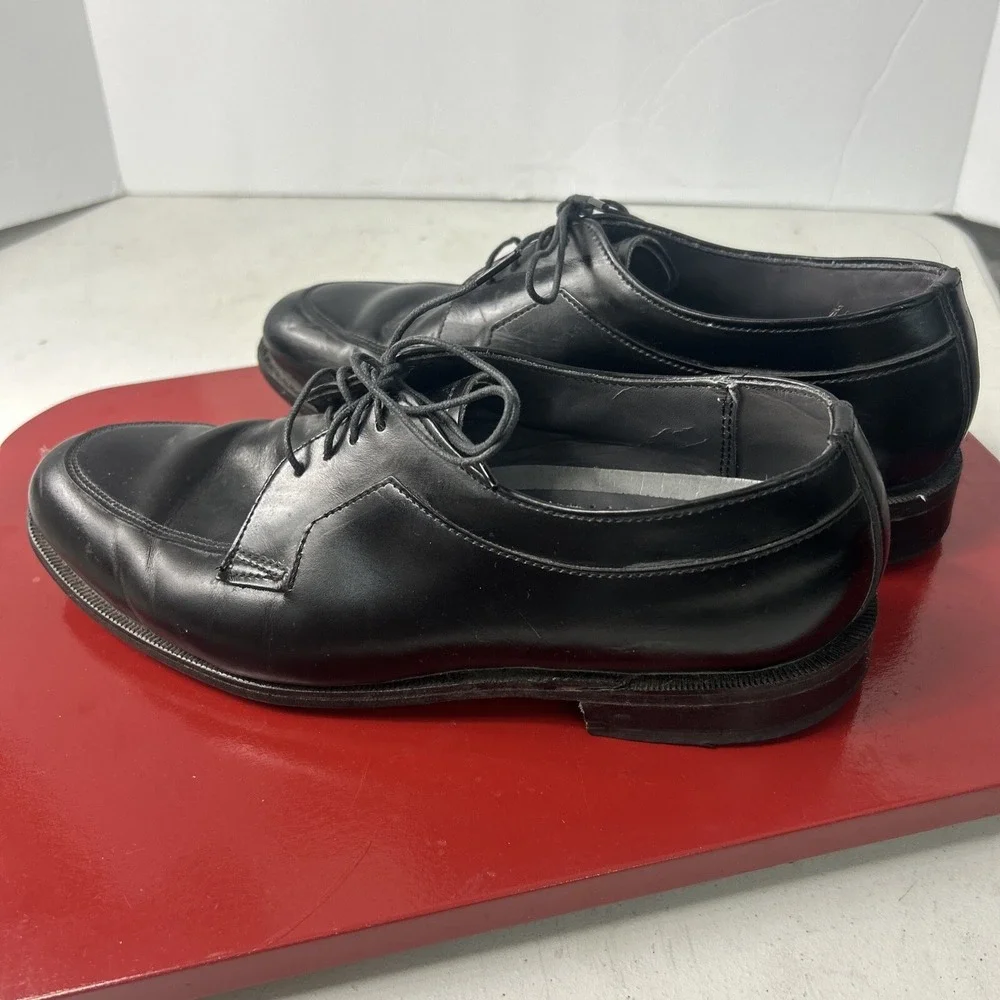 Dexter Comfort Classic Black Leather Wingtip Oxfords‎ Dress Shoes Men 8.5